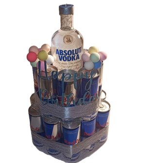 Drankentoren van Vodka Redbull