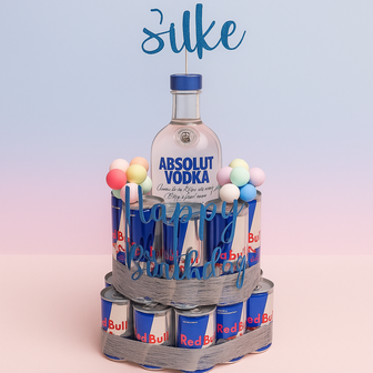 Drankentoren van Vodka Redbull