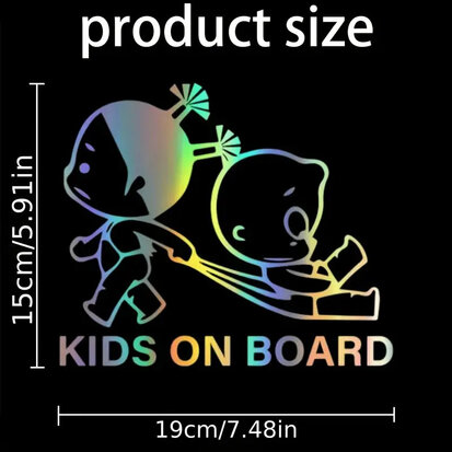 Kinderen aan Boord - auto sticker