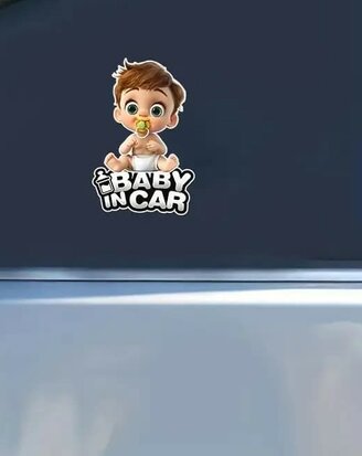 Auto sticker - Baby in car