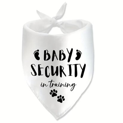 Hond Bandana - geboorte aankondiging