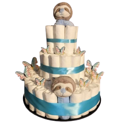 Pampertaart met vlinders