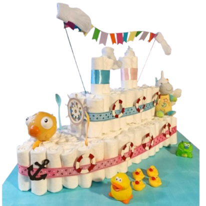 Pampertaart Boot Titanic