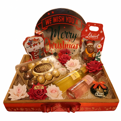 kerstcadeau, luxe kerstgeschenk, victorias secret sol, bodymist vanilla, bodymist velvet petals, ferrero rocher, raffaello, lib