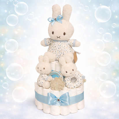Nijntje Luiertaart &ndash; Little Dutch | Handgemaakt Babycadeau - Luxecadeaumanden