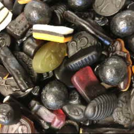 Kerst doosjes gevuld met snoep - Transparant drop