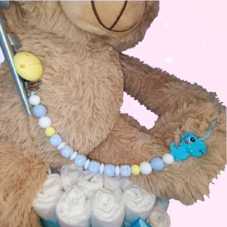 Pampertaart met beer en tutkoord