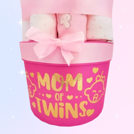 Tweeling pampertaart - Twins 