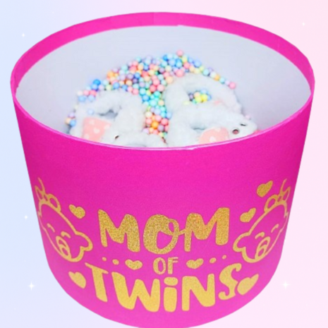 Tweeling pampertaart - Twins 