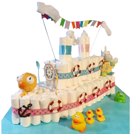 Pampertaart Boot Titanic