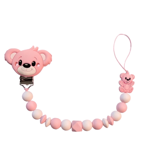 Siliconen tutkoord Disney stampertje paars