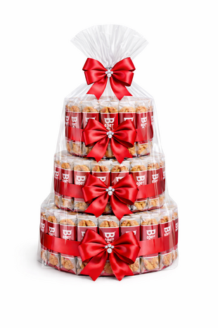 Speculaas snoeptaart - 3 lagen - Luxecadeaumanden