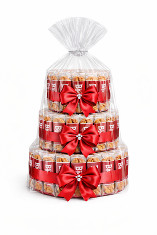 Speculaas snoeptaart - 3 lagen - Luxecadeaumanden