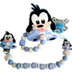 Siliconen Tutkoord & bijtring set - Disney Baby Goofy
