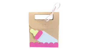 10 doopsuiker doosjes met zuigflesje