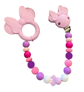 Bijtring Disney Minnie Mouse - paars