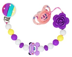 Tutkoord Mickey Mouse auto - paars