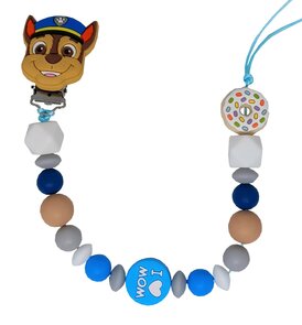 Tutkoord Politiehond blauw – I love mom - handgemaakt en stevig | Luxecadeaumanden