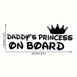 Auto Sticker Daddy'S Princess 