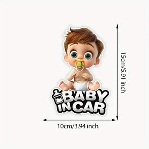 Auto sticker - Baby in car