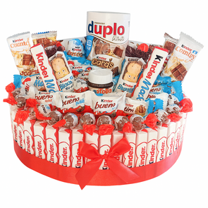 Luxe Kinder Chocoladetaart met Duplo & andere – Cadeau voor Jong en Oud | N&S Luxecadeaumanden