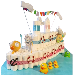 Pampertaart Boot Titanic