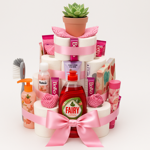 Luxe Poets & Verwen Cadeautaart – Pink Edition