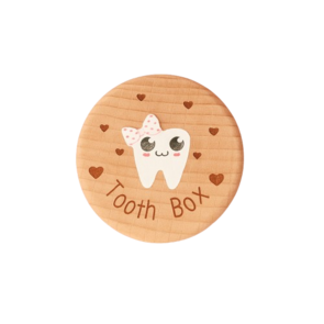 Tandenfee doosje hout – Schattig bewaardoosje voor melktanden kinderen
