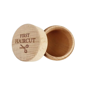 Houten haardoosje – First haircut