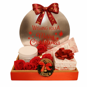 Luxe Kerstcadeau met Victoria’s Secret Scrub, Bodylotion & Raffaello – granaatappel & lotus