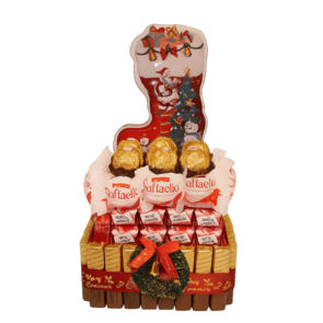 Kerst Snoeptaart met Chocoladelaars – Luxe 