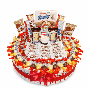 Luxe Kinder Chocoladetaart met Duplo & andere – Cadeau voor Jong en Oud | N&S Luxecadeaumanden