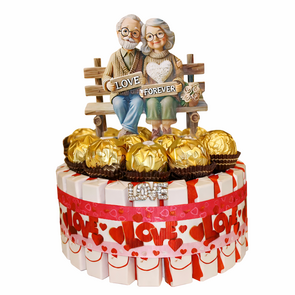 Snoeptaart “Love Forever” – Luxe Chocoladecreatie 