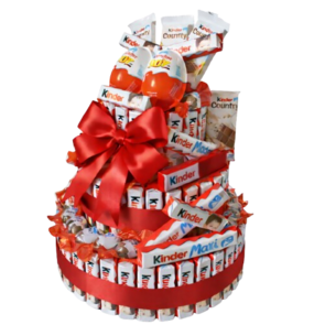 Snoeptaart met Kinder Chocolade – Luxe Cadeau