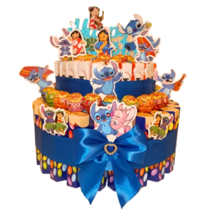 Lilo & Stitch Snoeptaart – Luxe Handgemaakt