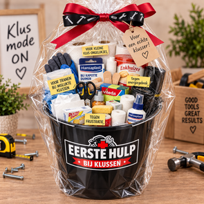 Eerste Hulp bij Klussen – Cadeau-emmer voor de echte klusser