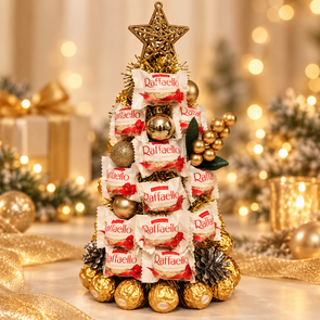 Raffaello Kerstboom met Ferrero Rocher