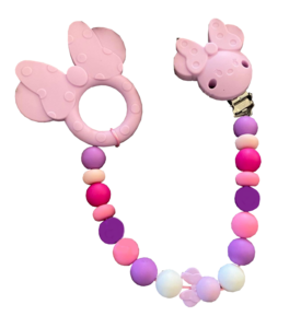 Bijtring Disney Minnie Mouse - paars