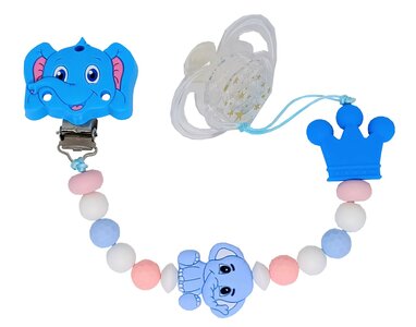 tutkoord olifant - blauw
