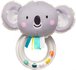 Koffertje gevuld met baby artikelen - Blauw - 25cm - koala rammelaar