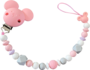 Pampertaart flamingo pittenzak 