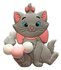 Siliconen Tutkoord & bijtring set - Disney Aristokatten Marie Grijs